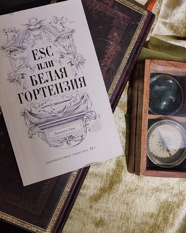 «Esc или Белая Гортензия» среди старинных книг и антикварных предметов